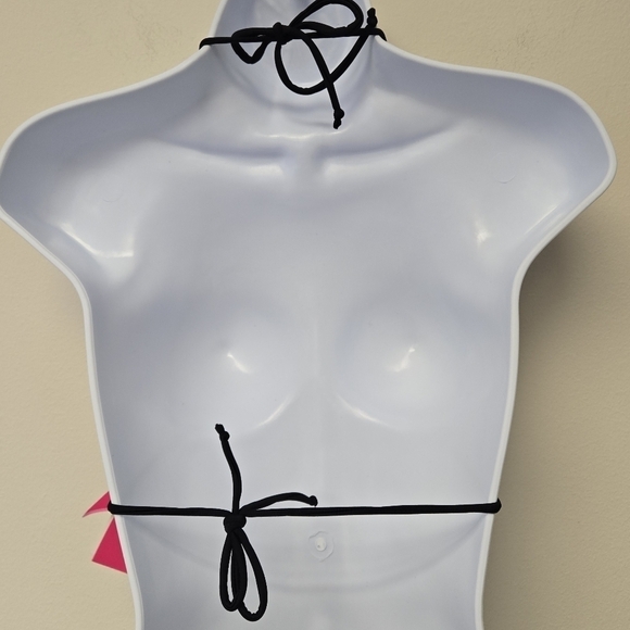 Cia.maritima Triangle bikini top shell detail black M - Picture 3 of 11